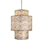 Varaluz Kato 16 Light 32" Wide Waterfall Chandelier Havana Gold