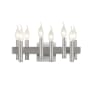 Varaluz Collette 8 Light 16" Wide Vanity Light Satin Nickel