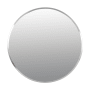 Varaluz Cottage 30" Diameter Circular Metal Framed Bathroom Mirror Brushed Nickel