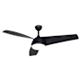Vaxcel Lighting Odell 52" 3 Blade LED Indoor Ceiling Fan with Remote Control Black