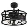 Vaxcel Lighting Humboldt 21" 3 Blade Indoor Ceiling Fan with Remote Control Black