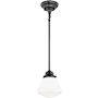 Vaxcel Lighting Huntley Single Light 6-3/4" Wide Mini Pendant Oil Rubbed Bronze