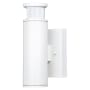 Vaxcel Lighting Chiasso Single Light 4-1/2" Wide Integrated LED Outdoor Wall Sconce Textured White
