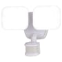 Vaxcel Lighting Theta 2 Light 10" Wide LED Outdoor Flood Light White