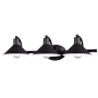 Vaxcel Lighting Akron 3 Light 28" Wide Bathroom Vanity Light Oil Rubbed Bronze