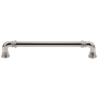 Vesta Fine Hardware Ronan Solid Brass 7" Center to Center Luxury Industrial Pipe Style Cabinet Handle / Drawer Pull Polished Nickel