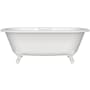 White Tub / White Metal Feet