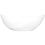 Victoria and Albert Seros 65" Free Standing Natural Stone Soaking Tub with Center Drain and Overflow Standard Matte White