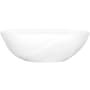 Victoria and Albert Seros 65" Free Standing Natural Stone Soaking Tub with Center Drain Standard White