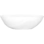 Victoria and Albert Seros 70" Free Standing Natural Stone Soaking Tub with Center Drain Standard White