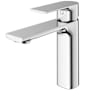 Vigo Davidson 1.2 GPM 7" H Single Handle Single Hole Bathroom Faucet Chrome