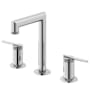 Vigo Sterling 1.2 GPM 7" H Double Handle Widespread Bathroom Faucet Chrome