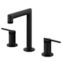 Vigo Sterling 1.2 GPM 7" H Double Handle Widespread Bathroom Faucet Matte Black