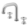 Vigo Hart 1.2 GPM 8" H Double Handle Widespread Bathroom Faucet Chrome