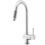 Vigo Gramercy 1.8 GPM 17" H Single Handle Single Hole Pull Down Kitchen Faucet with Touchless Sensor Chrome