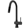 Vigo Gramercy 1.8 GPM 17" H Single Handle Single Hole Pull Down Kitchen Faucet with Touchless Sensor Matte Black