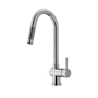 Vigo Gramercy 1.8 GPM 17" H Single Handle Single Hole Pull Down Kitchen Faucet Stainless Steel