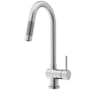 Vigo Gramercy 1.8 GPM 17" H Single Handle Single Hole Pull Down Kitchen Faucet with Touchless Sensor Stainless Steel
