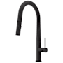 Vigo Greenwich 1.8 GPM 18" H Single Handle Single Hole Pull Down Kitchen Faucet with Touchless Sensor Matte Black