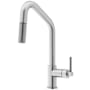 Vigo Utopia 1.8 GPM 15" H Single Handle Single Hole Kitchen Faucet Stainless Steel