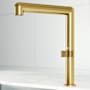 Vigo Jewel 1.8 GPM 11" H Single Handle Single Hole Bar Faucet Matte Brushed Gold