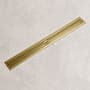 Vigo Elan 24" Linear Shower Drain Matte Brushed Gold