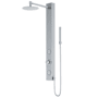 Vigo Gardenia 39" x 4" W 2-Jet Retrofit Shower with Shower Head, Hand Shower, Bodysprays, and Hose Stainless Steel