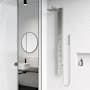 Vigo Sutton 58" H 4-Jet Thermostatic Shower Panel with Shower Head, Hand Shower, Body Sprays, and Hose Stainless Steel