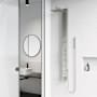 Vigo Bowery 58" H 4-Jet Thermostatic Shower Panel with Shower Head, Hand Shower, Body Sprays, and Hose Stainless Steel