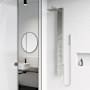 Vigo Sutton 58" H 4-Jet Thermostatic Shower Panel with Shower Head, Hand Shower, Body Sprays, and Hose Stainless Steel