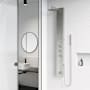 Vigo Bowery 59" H 4-Jet Thermostatic Shower Panel with Shower Head, Hand Shower, Body Sprays, and Hose Stainless Steel