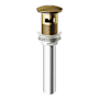 Vigo Noma 1-3/4" Pop-Up Drain Assembly with Overflow Matte Gold