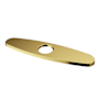 Vigo Noma 2-1/2" W Escutcheon Plate 10" Deck Plate Matte Gold