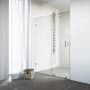 Vigo Ryland 73" High x 64" Wide Sliding Frameless Shower Door with Clear Glass Chrome