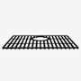 Vigo Noma 14" L x 19" W Silicone Basin Rack For Single Basin Sink Matte Black