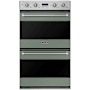 Viking 30 Inch Wide 7.6 Cu. Ft. Double Electric Oven with Concealed Bake Element Eucalyptus