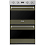 Viking 30 Inch Wide 7.6 Cu. Ft. Double Electric Oven with Concealed Bake Element Martini