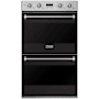 Viking 30 Inch Wide 7.6 Cu. Ft. Double Electric Oven with Concealed Bake Element Onyx