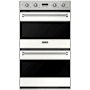 Viking 30 Inch Wide 7.6 Cu. Ft. Double Electric Oven with Concealed Bake Element Pure White