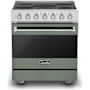 Viking 30 Inch Wide 4.1 Cu. Ft. Free Standing Electric Range with Vari-Speed Dual Flow Convection Eucalyptus