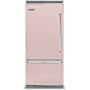 Viking 36 Inch Wide 20.4 Cu. Ft. Built-In Bottom Mount Refrigerator with ProChill Temperature Management and Left Door Swing Blush