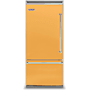 Viking 36 Inch Wide 20.4 Cu. Ft. Built-In Bottom Mount Refrigerator with ProChill Temperature Management and Left Door Swing Daffodil