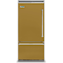 Viking 36 Inch Wide 20.4 Cu. Ft. Built-In Bottom Mount Refrigerator with ProChill Temperature Management and Left Door Swing Golden Hour