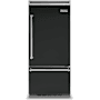 Viking 36 Inch Wide 20.4 Cu. Ft. Built-In Bottom Mount Refrigerator with ProChill Temperature Management and Right Door Swing Antique Bronze
