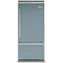 Viking 36 Inch Wide 20.4 Cu. Ft. Built-In Bottom Mount Refrigerator with ProChill Temperature Management and Right Door Swing November Sky
