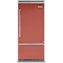 Viking 36 Inch Wide 20.4 Cu. Ft. Built-In Bottom Mount Refrigerator with ProChill Temperature Management and Right Door Swing Spiced Cider