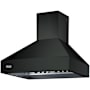 Viking 42 Inch Wide Wall Mounted Range Hood Shell with Commercial-Style Baffle Filter System Antique Bronze