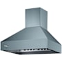 Viking 42 Inch Wide Wall Mounted Range Hood Shell with Commercial-Style Baffle Filter System November Sky