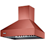 Viking 42 Inch Wide Wall Mounted Range Hood Shell with Commercial-Style Baffle Filter System Spiced Cider