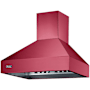 Viking 42 Inch Wide Wall Mounted Range Hood Shell with Commercial-Style Baffle Filter System Valentine